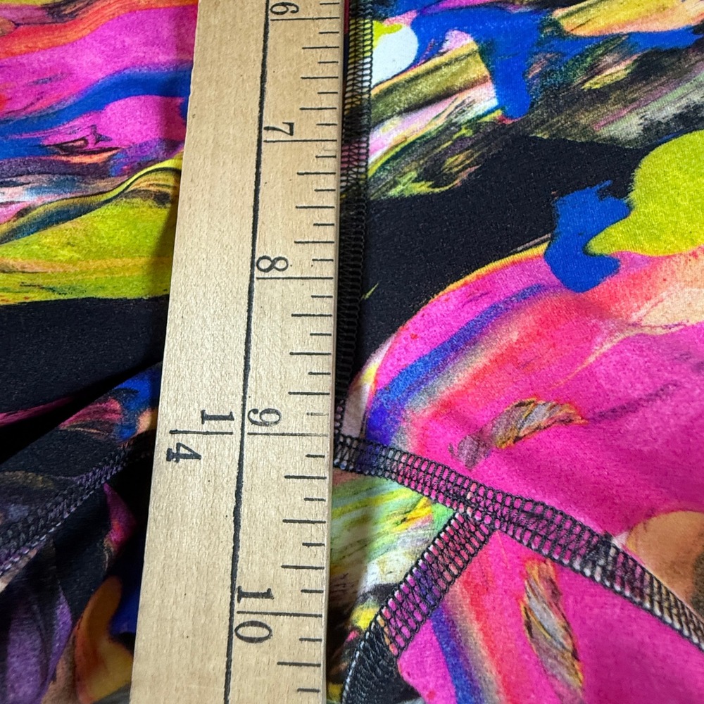 Lululemon Leggings Women's 6 Wunder Train Abstract‎ Print High Rise Activewear - Picture 12 of 12